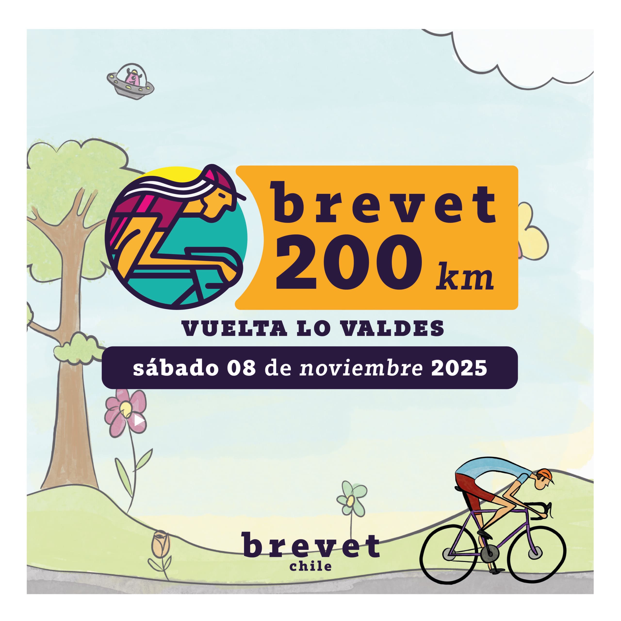 Evento Brevet 200km – Vuelta Lo Valdes - 08-11-2025
